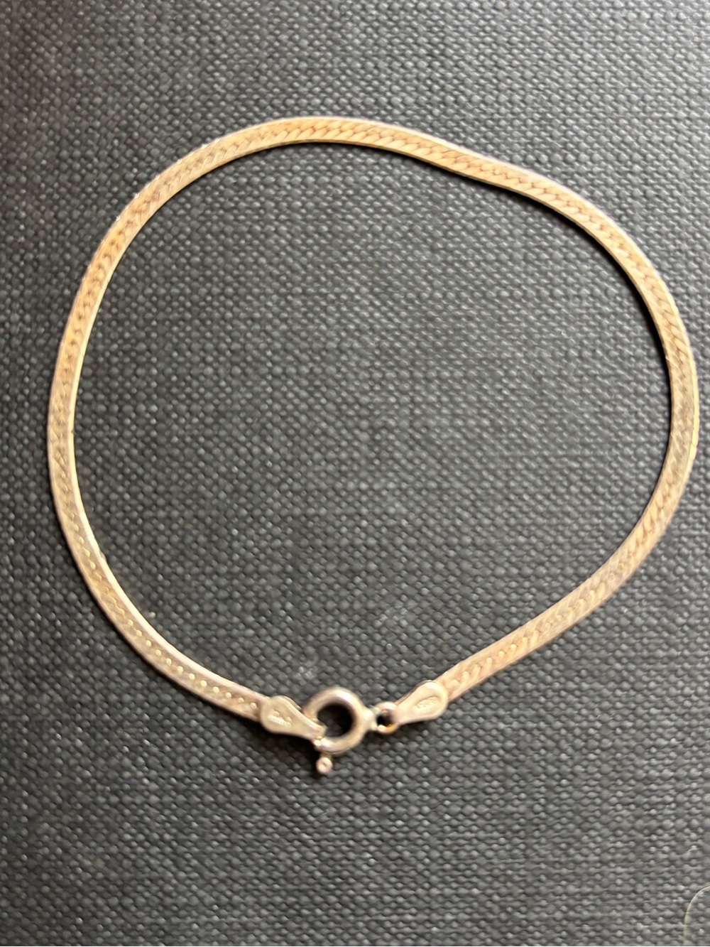 Delicate Gold plated Women's Snake Chain Bracelet